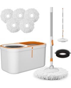Sunki Spin Mop 61in 61in