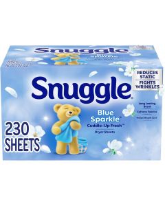 Snuggle Fabric Softener Dryer Sheets 230 Count, Bundle of 4
