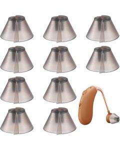 BOHUIZ 10 Pcs Hearing Aid Domes, Bundle of 5