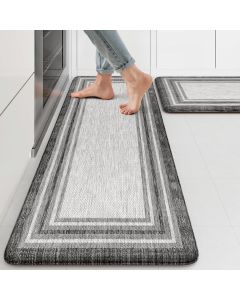 KIMODE Anti Fatigue Kitchen Mats for 2 Piece
