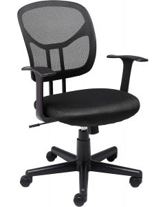 Visit the Store Breathable Mesh Mid-Back Office Desk Chair with Armrests