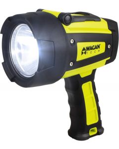 Wagan EL4322 Brite-Nite WR600 USB Rechargeable LED Handheld Spotlight 600 Lumen LED Lights 3 Waterproof
