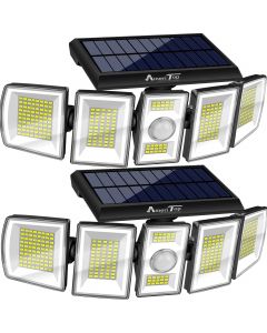 AmeriTop Solar Lights Outdoor 2 Pack