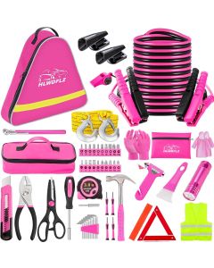 HLWDFLZ Car Roadside Emergency Kit