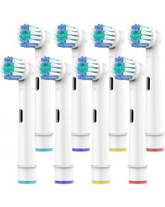 SetSail Toothbrush Heads for Oral B Electric 8 Pack, Bundle of 3