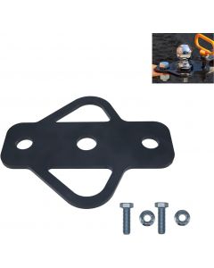 Cil2Crlu2 3-Way Trailer Hitch Adapter Steel, Bundle of 3