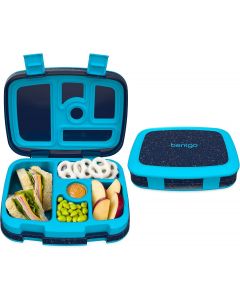 Bentgo Kids 5-Compartment Lunch Box - Confetti Design for Dishwasher Safe