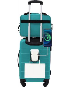 Wrangler Smart Spinner Hardside Luggage 2 Piece