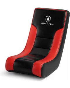 GTPLAYER Floor Rocker Gaming Chair – Black &amp; Red