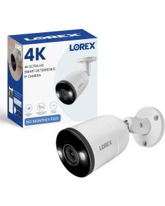 Lorex Outdoor 4K IP Add-On Metal Bullet Security Camera Metal Waterproof