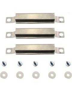 ZCZQC 3pcs Gas Grill Crossover Carryover Tube Burner Replacement Stainless Steel, Bundle of 3