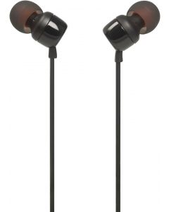 JBL Tune 110E - in-Ear Headphones - Black, Bundle of 2