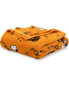 Berkshire Blanket Peanuts® VelvetLoft® Cute Character Snoopy Plush Blanket Wood 90 in, 108 in