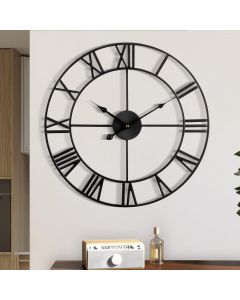 1st owned Large Wall Clock Metal 32 Inch