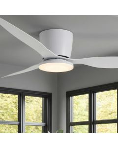 Nuoqiso 42 Inch Flush Mount Ceiling Fans with 42 Inch