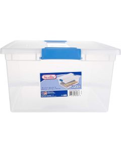 Sterilite Deep Clip Box Plastic 1-Pack, Bundle of 2