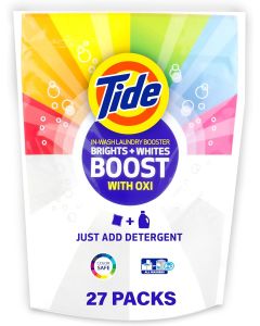 Tide Brights &amp; Whites Odor Rescue Pack of 1, 27 Count