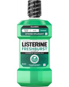 Listerine Freshburst Antiseptic Mouthwash 500 mL, Bundle of 5