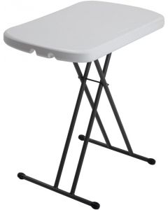LIFETIME 80251 Adjustable Folding Laptop Table TV Tray 26 Inch