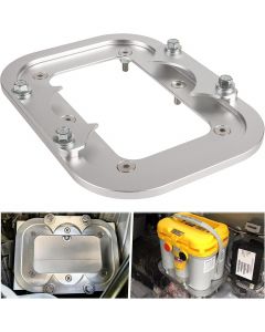 Bonbo Billet Aluminum Battery Pallet - Trunk Battery Hold Aluminum