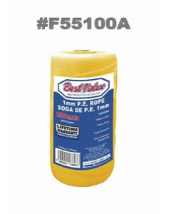 Yellow 1 mm. X 200 m. Polyethylene Rope (Each)