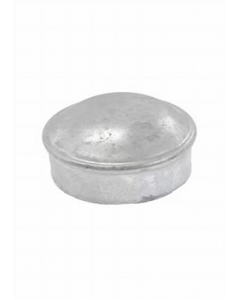 2-1/2 in. Galvanized Chain Link Dome Cap (Each)