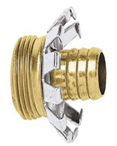 3/4 in Greenthumb Brass Male Hose Mender C34MGT (Each)