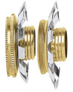 1/2 in. Greenthumb Brass Male &amp; Female Hose Mender  C12MFGT (Each)