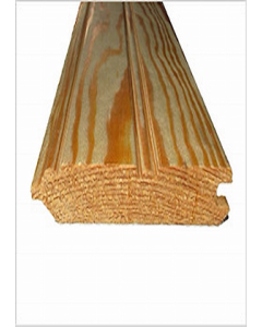 1 in. x 8 in. x 12 ft. Groove and Tongue Pine (Each)