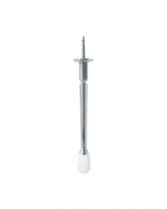 3-1/2 in. Brushed Nickel Finish Door Stop (Each)