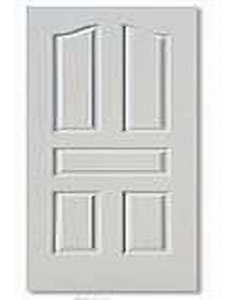 36 in. x 80 in.  QG White Moulded Door (Each)