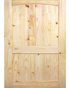 32 in. X 80 in. Pine Finish 2 Panel Door (Each)