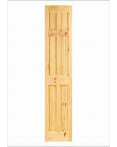 32 in. x 80 in. 6 panel Pine Door (Each)