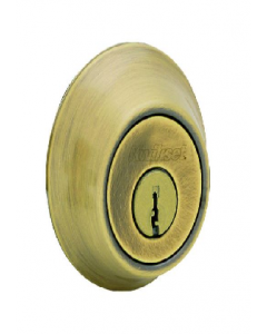 Antique Brass 665 5CP Deadbolt Double Cylinder Entry Door Lock L082236 (Each)