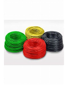 16 mm. PVC Single Wire Black (Metre)