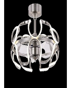 22&quot; 3 Blade Décor LED Lighting DC motor Ceiling Fan With Remote Control (Each)