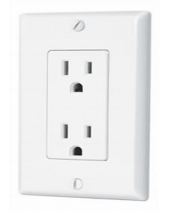 Decor Receptacle 3 Pin Outlet (Each)