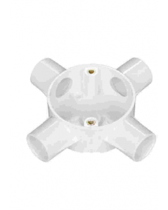 25 mm. Intersection Besa Box White (Each)