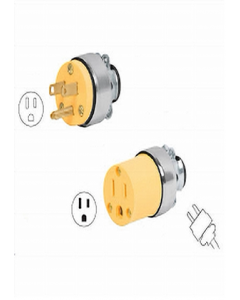 PLUG 46202 15A ARMOUR MALE (Each)