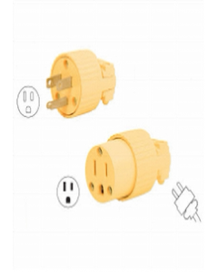 PLUG 46117 15A  ABS FEM (Each)