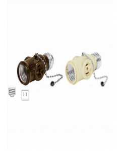 LAMPHOLDER 46512 B-PC W/2-OUT (Each)