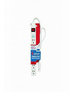 6-Outlet Power strip with Reset (indoor Only) (Each)