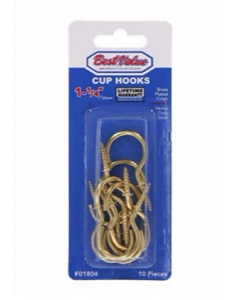 1-1/4 in. Cup Hook (Each)