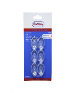 1-3/8 in. Adhesive Hook (Each)