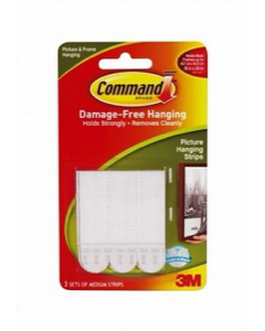 Medium Picture Hanging Strips (Each)