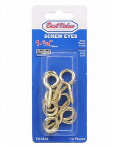 38 mm. Screw Eye (Each)