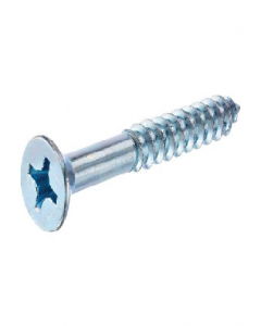 #8 X 1-1/4 in. Metal Coarse Thread Countersunk Wood Screw 1 pc. (Each)