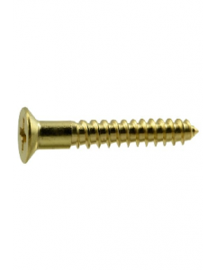 #8 X 2 in. Metal Countersunk Wood Screw 1 pc. (Each)