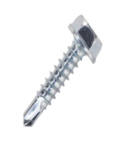 #12 X 1-1/2 In. Metal Coarse Thread Hex Head Self Drilling Screw 1 pc. (Each)