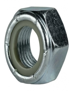 1/2 in. Steel Coarse Thread Hex Lock Nut 1 pc. (Each)